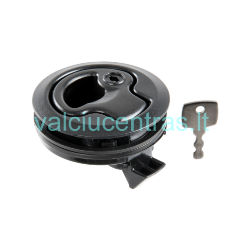 Įleidžiama plastikinė pakėlimo rankenėlė su spynele Įleidžiama plastikinė pakėlimo rankenėlė su spynele